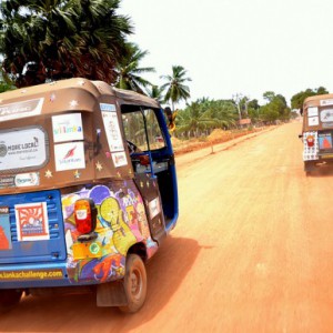 A tuk-tuk