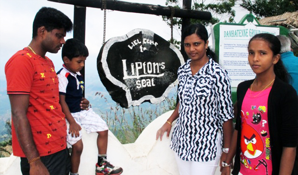 Local tourists love Lipton’s Seat too
