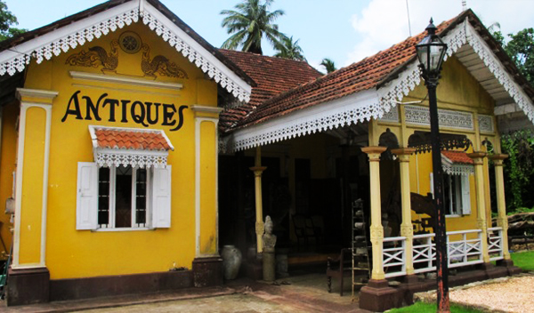 This antique shop used to be the village headman’s house