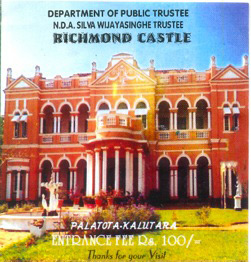 Richmond Castle admission ticket