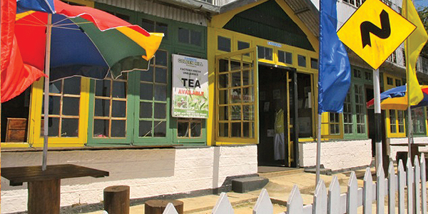 Up country tea factory converted to a tea shop. Photo B Kumarasiri