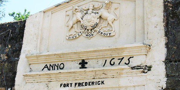 Entrance to Fort Frederick