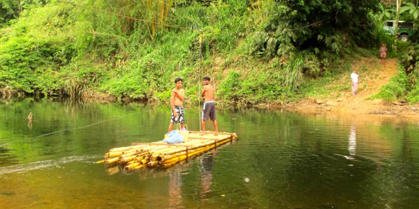The village ferry
