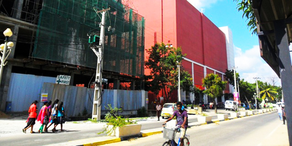 New buildings including a supermarket complex in Jaffna