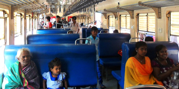 By train to KKS (3rd class)