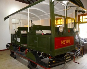 Rail musueum petrol rail car